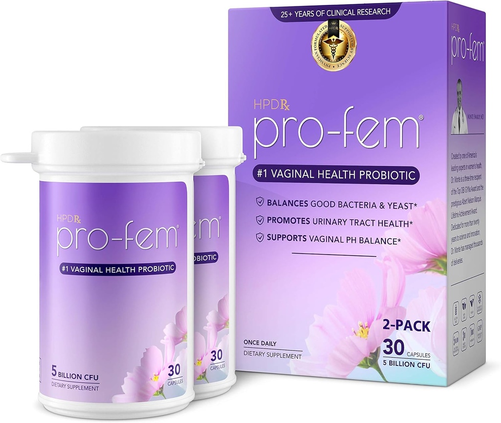 HPD Rx Pro-Fem #1 Vaginal Health Probiotic 