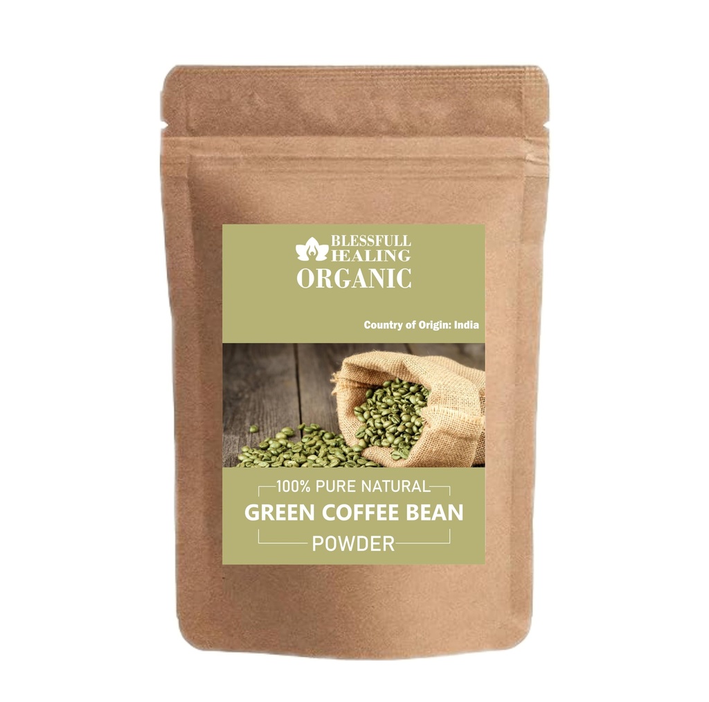 Cafea verde verde Pudră 100% Pur Natural 100 Gram / 3,52 oz