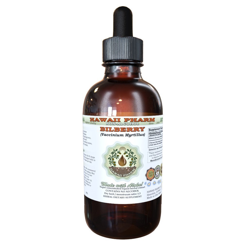 Extract lichid fără alcool de afine, bilă organică (Vaccinium myrtillus)