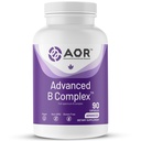 AOR, Complex B avansat, Suport Multivitamine pentru Energie, Stres și Metabolism, Supliment alimentar, 90 Capsule (90 Servings)