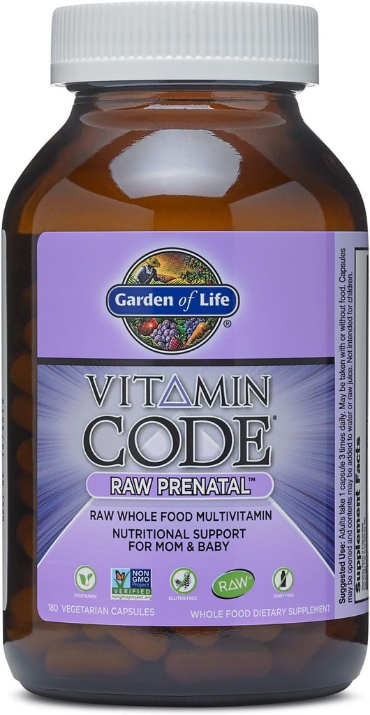 Gradina de viata Cod vitamine prime Prenatal