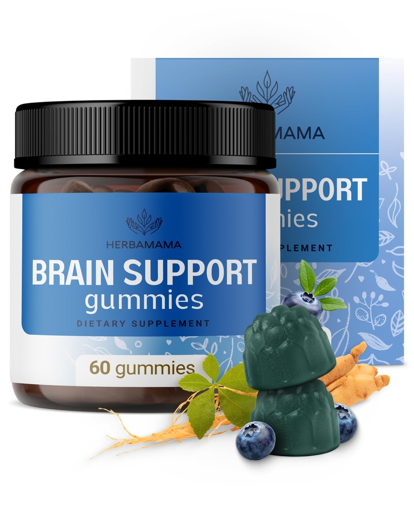 HERBAMAMA Brain Support Gumies 