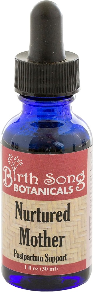 Nastere Song Botanics Nurturid Mama Postpartum Afternature Tincture, Herbal, 1 oz Sticla