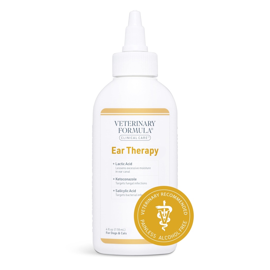 Formula veterinară de îngrijire a urechii terapie, 4 oz. 