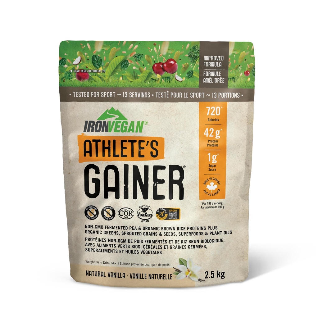 Gainer Vanilla Proteine Powder, 2500 GR