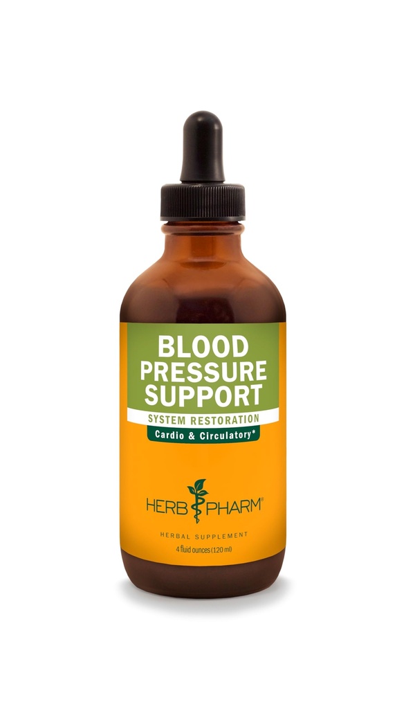 Herb Pharm suport de tensiune arterială Formula lichidă pentru sistemele cardiovasculare și circulatorii - 4 Ounce