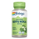 SOLARAY Gotu Kola 450mg - Centella Asiatica Suplimente Herbal - Capsule Gotu Kola Made with Whole Aerial for Powerful Wellness Support - Vegan, Non-GMO, Lab Verified, 60-Day Guarantee, 100 Servings