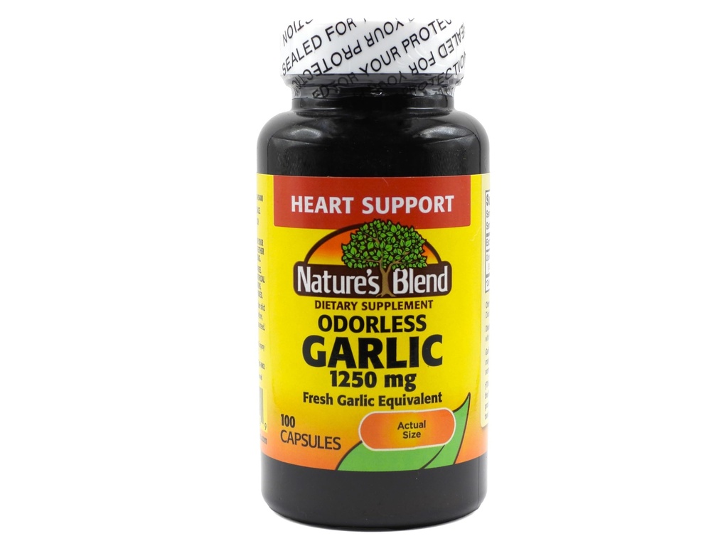 Blend Odorless Usturoi 1,250 mg 100 capsule