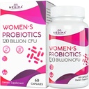 Negima Menopause Suplimente pentru femei, 120 miliarde CFU Probiotice pentru femei, 13-in-1 Herbs & Botanicals Complex, pentru Menopause - 60 Caps