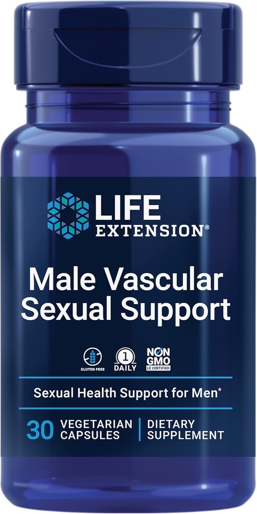 Extensie de viaţă Masculin suport sexual, Negru Ginger, Kaempperia parviflora, Bărbat de sănătate sexuală, Funcţia sexuală, Gluten-Free, non-GMO, 1-Daily, 30 Capsule vegetariane