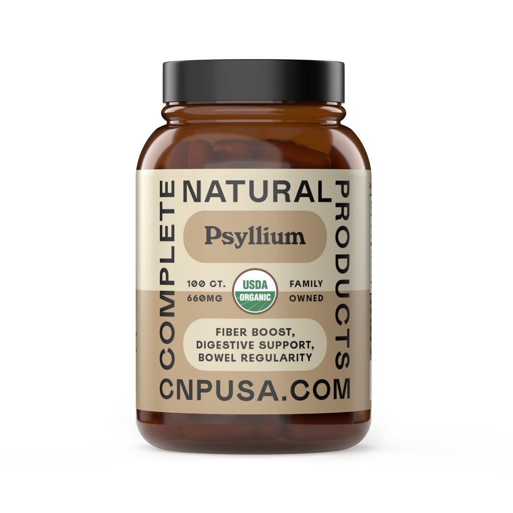 Capsule cu pulbere Psyllium Husk Pure - 660 mg Capsule 100 Pure Fibră & Colon Pastile de curăţare