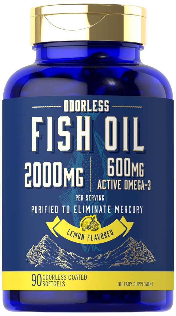 Ulei de pește Carlyle 2000mg 