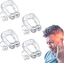 Tinitus Dispozitiv de ajutorare, 2/4 pereche Tinitus ureche Cuff Set pentru inelarea urechilor-Device, Oprirea inelarea urechii (2pere)