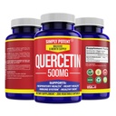 Pur și simplu pottent Querbetin Suplimente, Querbetin 500 mg 200 capsule, 2 X Querbetin 250 mg Fitozom Bioflavonoid antioxidant Vegan Gluten pastile gratuite pentru a sprijini sănătos inima celulară și funcțiile imune