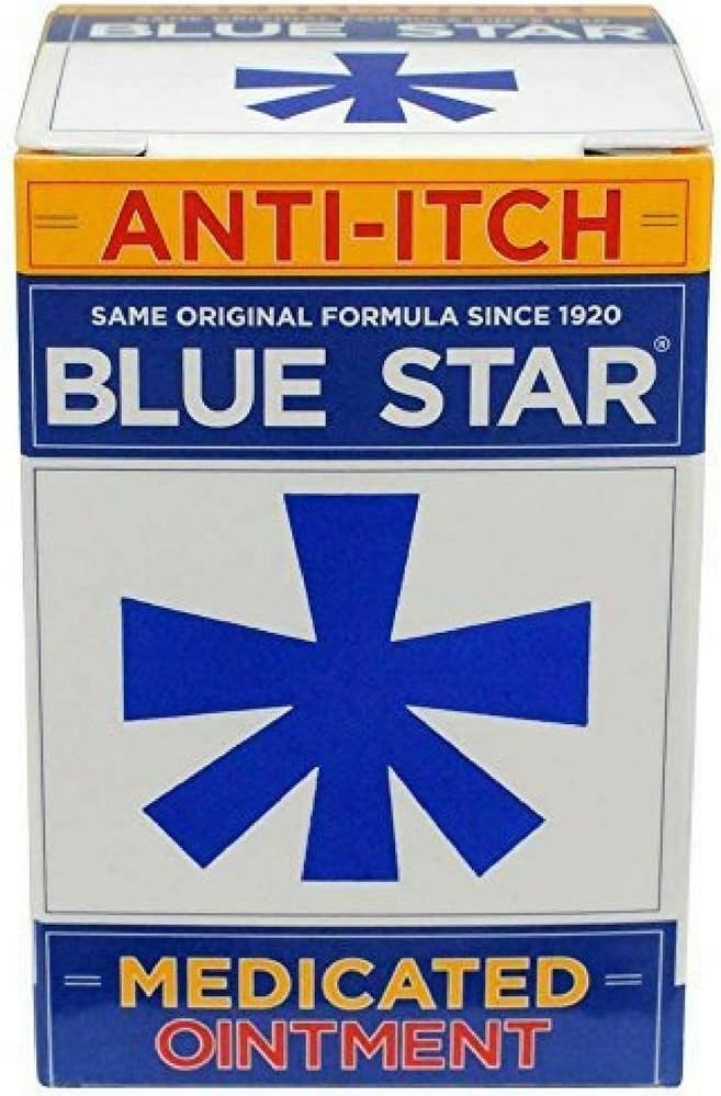 Blue Star Anti- Itch Unguent medicamentat 2 oz (ambalaj cu 10)