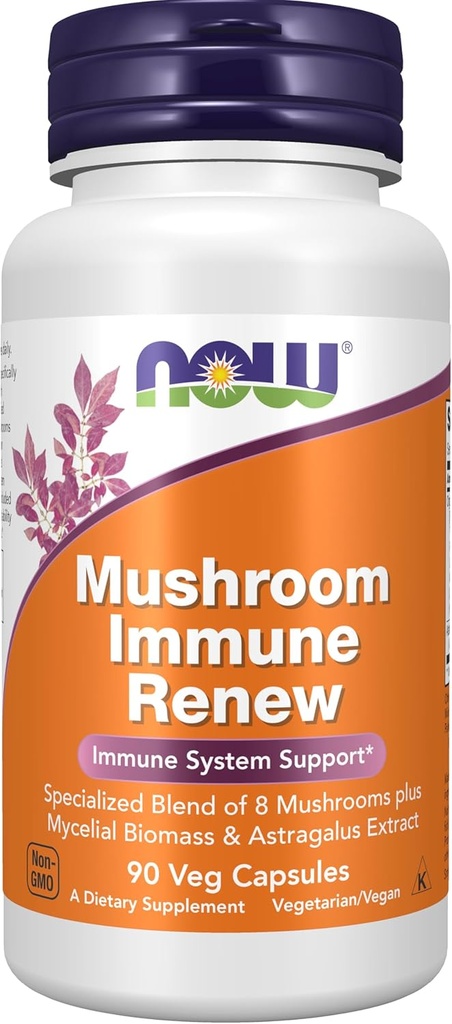 ACUM Alimente Suplimente, Imune RenewTM cu extract de rădăcină Astragalus, Suport Sistem imunitar*, 90 Veg Capsule