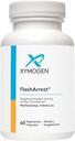 XYMOGEN FlashArrest - Ţinte Activitatea estrogenului pentru ambii bărbaţi + femei - Extract de hamei + Extract de molid Norvegian - Ajută la eliminarea simptomelor menopauzei normale ca flashurile fierbinţi (60 capsule)