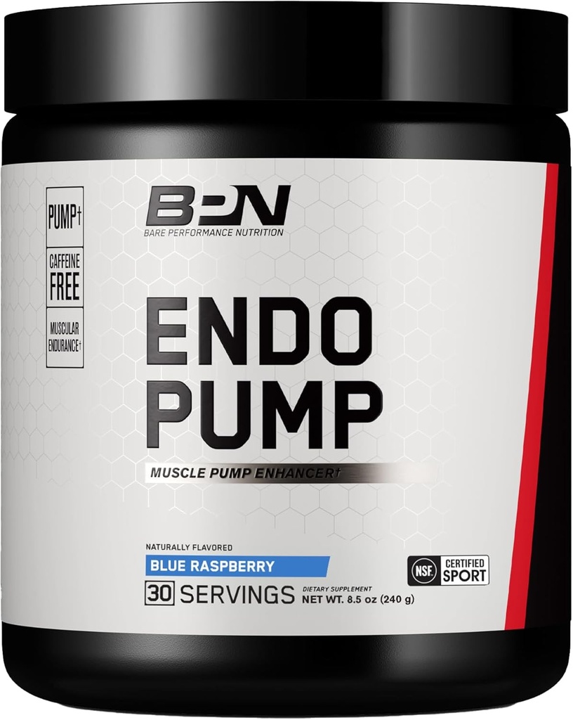 NUTRIŢIE DE PERFORMANŢĂ BARE, Pompă de Endo de pre-reparare a pompei musculare, creşterea fluxului sanguin/transportul oxigenului către muşchi, zmeură albastră