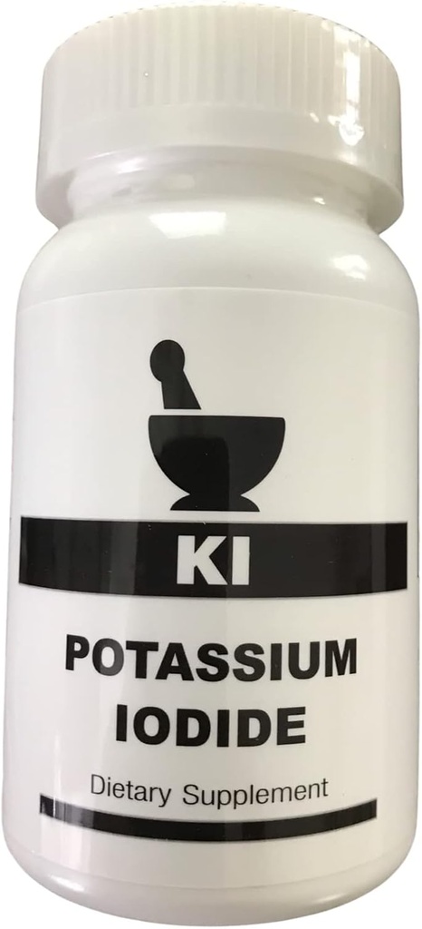 Ioduri de potasiu 130 Mg Capsule (Nu 130 Mg Servind (2 65 Mg)) 100 Număr de capsule.