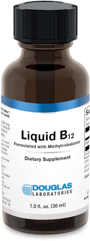 Douglas Laboratories Liquid B12 (Formulat cu metilcobalamină) 