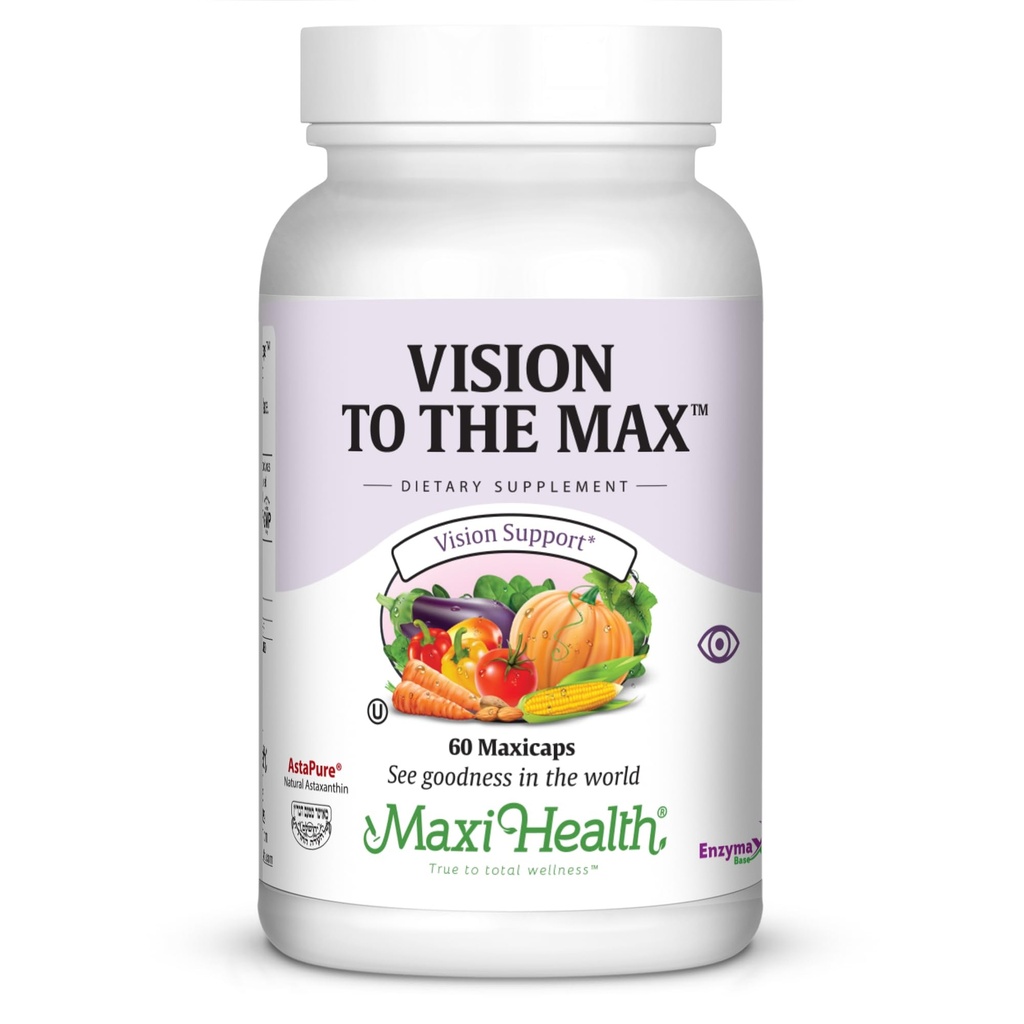 Viziune Maxi la capsulele Max complete de suport Vision, 60 Conte