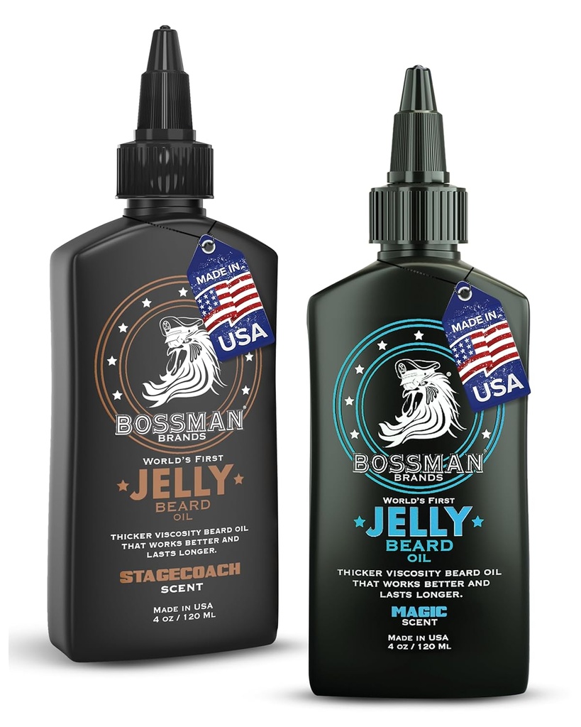 Bossman Jelly Beard Ulei pentru barbati Bundle 
