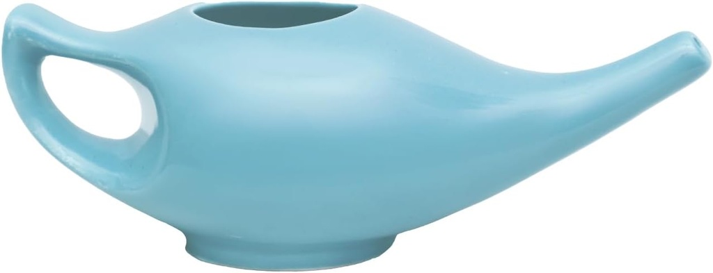 Ceramic Neti Pot for Nasal Cleansing 