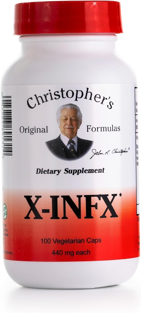 Formulari originale Christopher X-INFX Formula, Natural Immune Support, 100 Caps