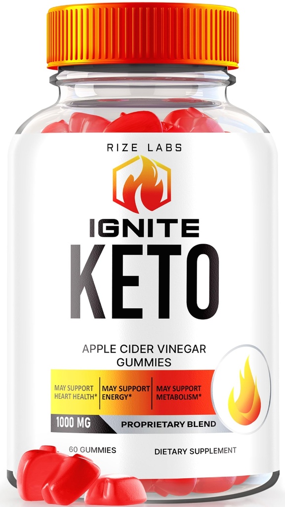 rigoare laboratoare Ignite Keto ACV Gumies pentru pierderea in greutate avansata, Keto Ignite Supliment (60 gume)
