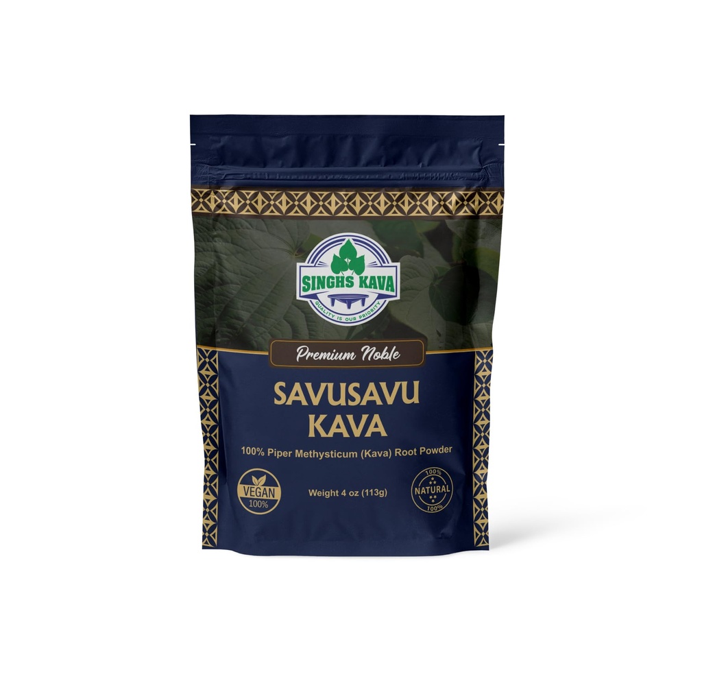 SINGHS Premium Quality Noble Fiji Kava - SAUSAVU KAVA (16oz)