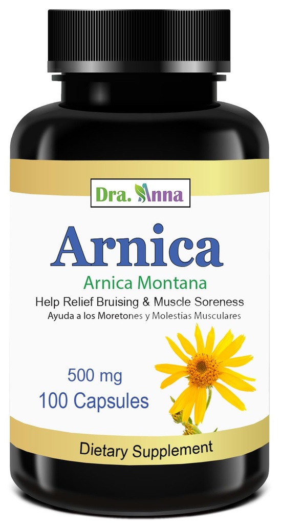 Arnica Montana Capsule 500 mg 100 Capsule