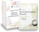 tryALL Plant Pe bază de Pea Proteine pulbere Izolat (20g de proteine) Sachete de călătorie (Almond Milk, 10 cutii)
