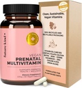 Viitor fel Vegan Prenatal Vitamina cu DHA & L-metilfolat în Sticla de sticlă - Folat prenatal Supliment pentru femei cu vitamina D & E, fier & Biotina - Gluten-Free, non-GMO (60ct)