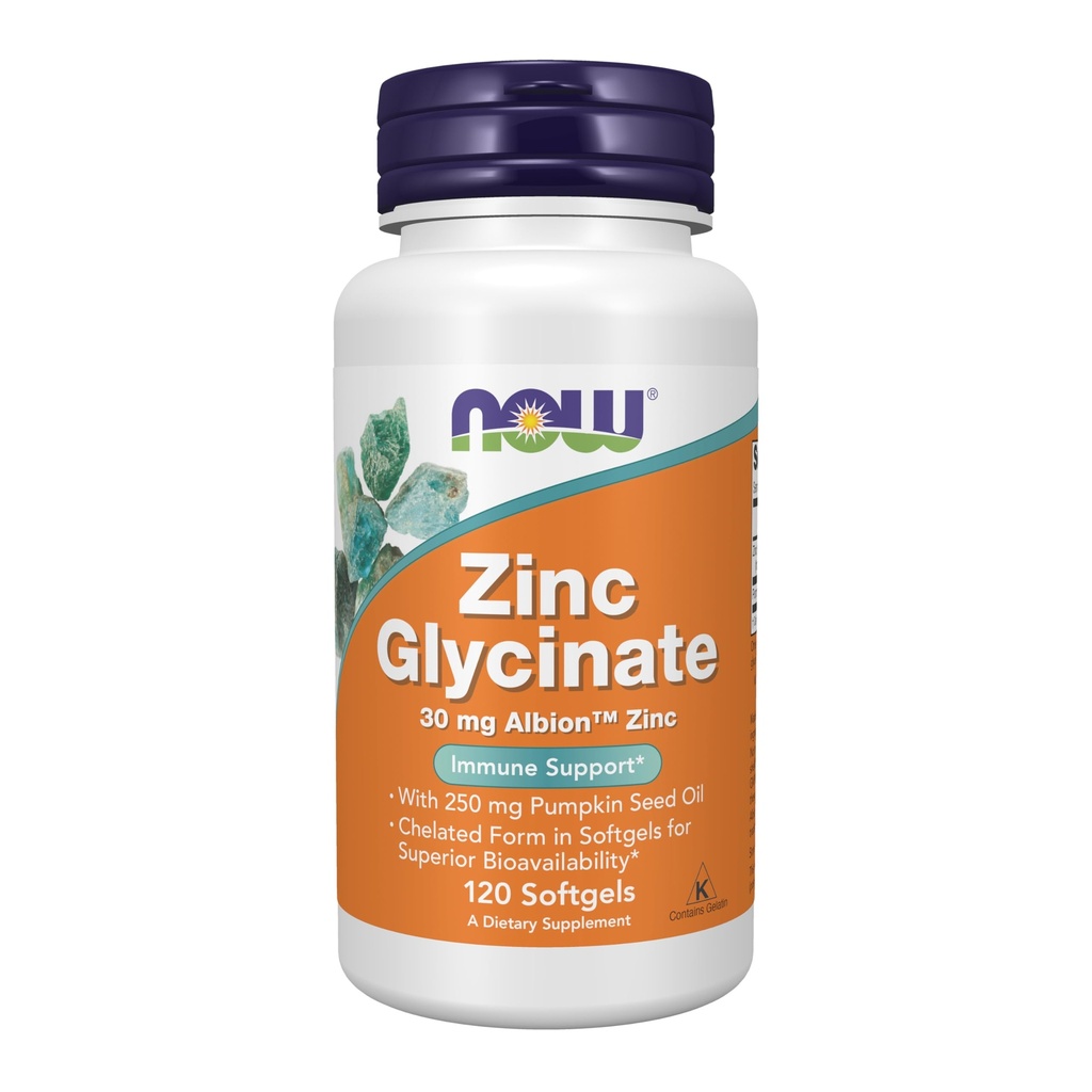 ACUM alimente Suplimente, zinc Glycinate cu 250 mg ulei de semințe de dovleac, susține prostată sănătate*, 120 Softgels (Packaging May Vary)