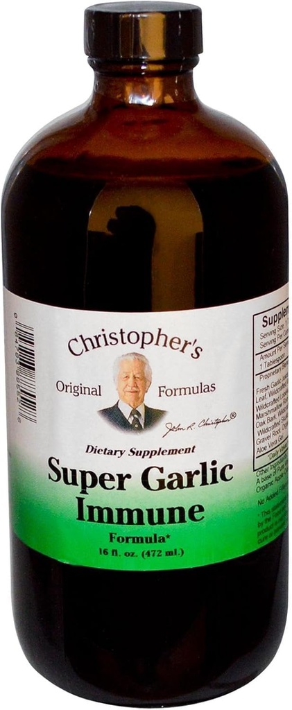 Dr. Christopher Super Usturoi Immune Syrup 16 oz
