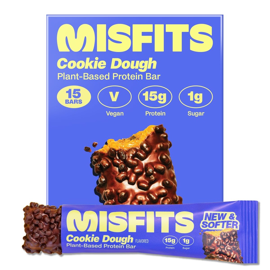Misfits Vegan Proteina Baruri, Cookie Dough - Recipe actualizate 