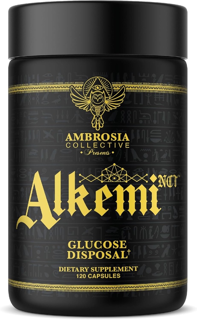 Alkemi NCT® - Agent suport cu Berberine, Extract de scorţişoară ProCynCi®, Picolinat de crom, InSea2® şi GlucoVantage