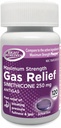 Putere maximă de alimentare cu gaz, Simethicone 250 mg, (120 Softgels), Ajutor rapid de gaz, Blooting, Fullness, Discomfort dureros, Comparativ cu puterea maximă Phazyme Ingredient activ