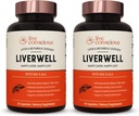 Ficat bine ficat Curățare, întinerire, suport metabolic - Suplimentul hepatic pentru sănătatea ficatului w / Extract Biodisponibil de carne de vită, N-acetil Cysteine, Acid alfa lipoic, zinc, seleniu - 2 ambalaj