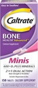 Caltrat calciu & vitamina D3 Supliment Plus Minerale Mini tablete, 150 ea (Pachet de 4)