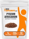 BulkSupplements.com Pygeum Africanum Extract pulbere - de la Pygeum Bark, Supliment nutritional - Gluten gratuit - 5g per Serving, 250g (8.8 oz) (Pachet de 1)