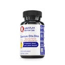 Laburi de nutriție cuantică EPA DHA ulei de pește Softgels - Omega 3 ulei de pește, Omega 3 Supliment, EPA DHA, Omega 3 Acid gras Suplimente pentru femei și bărbați, Natural - 90 capsule Softgel