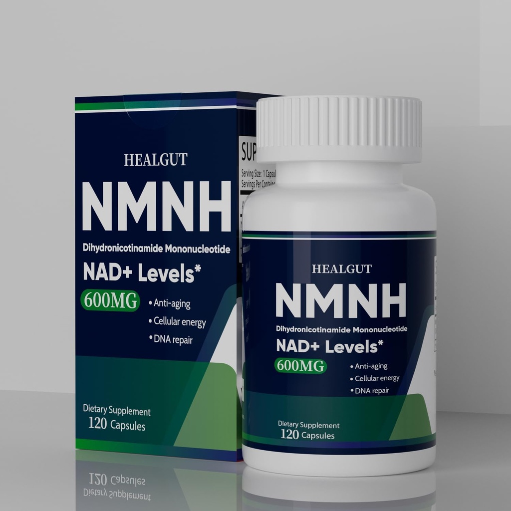 Suplimentul NMNH pentru anti-îmbătrânire Breakthrough - Boost NAD + Nivele mai eficiente decât NMNH liposome 120 capsule