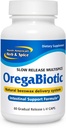 Nord-American Herb & Spice OregaBiotic - 60 Capsule - Sistem imunitar si suport digestiv - Hair, Skin & Nail Health - Ulei de seminte negre, Ulei de chimen, Ulei Oregano, Ulei de salvie - Non-GMO - 30 Serviri totale