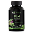 DIM Supliment 300mg cu Broccoli 200mg BioPerine 10mg-Hormon şi Estrogen Balanţa pentru femei şi bărbaţi, Menopause Relief, POSS & PMS Support,Hrmonal Acnee Tratament-120 Caps,Diindolilmetan 150mg per capac