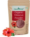 Pudră organică Hibiscus pentru femei și bărbați (100 gm, Pachet de 1) 