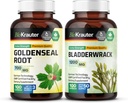 BIO KRAUTER Goldenseal 100 Capsule & Bladderwrack 100 Capsule