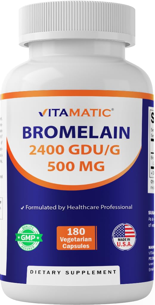 Vitamatic Bromelain Supliment 500 mg 