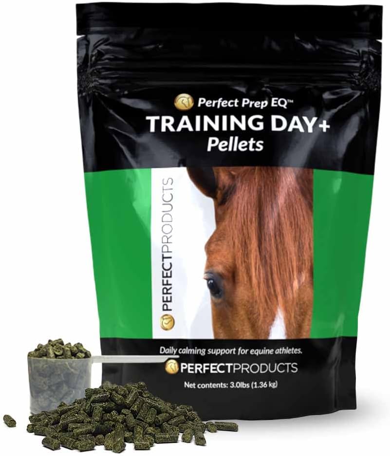 Pregătire perfectă EQ Ziua de formare + Pelete arată siguranță cai calmant Supliment (3 lb)