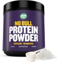 1lb Nici un taur Nearomate Pulbere de proteine, Pure, Instantized Whey Supliment, Proteină mare, Carb scăzut, Fără Fillere, Fără Aditivi, Flavorless